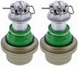 SET-METXK7455-2 Front, Driver and Passenger Side, Lower Ball Joint TTX Series