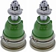 SET-METXK80008-2 Front, Driver and Passenger Side, Upper Ball Joint TTX Series