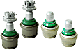SET-METXK80028-F Front, Driver and Passenger Side, Upper and Lower Ball Joint TTX Series