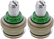 SET-METXK8560T-2 Front, Driver and Passenger Side, Upper Ball Joint TTX Series