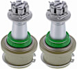 SET-METXK8609T-2 Front, Driver and Passenger Side, Lower Ball Joint TTX Series