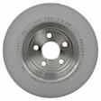 SET-MIBRRF393-2 Rear Brake Disc, Plain Surface, 5 Lugs