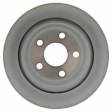 SET-MIBRRF393-2 Rear Brake Disc, Plain Surface, 5 Lugs