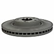 2019 Ford Fusion - Front Brake Disc, Plain Surface, 5 Lugs, 6-Speed, Automatic Transaxle, transmissionmfrcode : 6F35, OE Design, Except Plug-In Hybrid