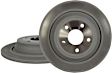SET-MIBRRF398-2 Rear Brake Disc, Plain Surface, 5 Lugs