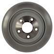 SET-MIBRRF398-2 Rear Brake Disc, Plain Surface, 5 Lugs