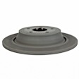 SET-MIBRRF398-2 Rear Brake Disc, Plain Surface, 5 Lugs