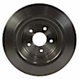 SET-MIBRRF398-2 Rear Brake Disc, Plain Surface, 5 Lugs