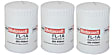 SET-MIFL1A Motorcraft OE Replacement Oil Filter - Canister, Direct Fit, Set of 3