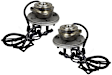 SET-MIHUB29 Front, Driver and Passenger Side Wheel Hub, With Bearing,, Motorcraft OE Replacement
