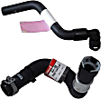 SET-MIKH114 Heater Hose - Direct Fit, Set of 2