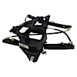 SET-MIWLR9 Front, Driver and Passenger Side Motorcraft OE Replacement Power Window Regulator, Without Motor