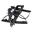 SET-MIWLR9 Front, Driver and Passenger Side Motorcraft OE Replacement Power Window Regulator, Without Motor