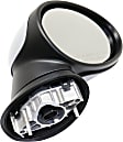 Driver and Passenger Side Mirror, Power Adjust, Heated, Manual Folding, Paintable, No Signal Light, No Memory, No Puddle Light, No Auto-Dimming, No Blind Spot Feature