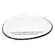 Driver and Passenger Side Mirror Glass, Heated, No Blind Spot Feature, No Turn Signal Light