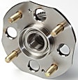 SET-MO512178-2 Rear, Driver and Passenger Side Wheel Hub, 4 Lugs, With Bearing, 2.3L, 4Cyl, Problem Solver Series