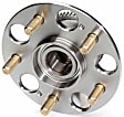 SET-MO512179-2 Rear, Driver and Passenger Side Wheel Hub, 5 Lugs, With Bearing, Problem Solver Series
