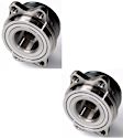 SET-MO512183-2 Rear, Driver and Passenger Side Wheel Hub, Bearing included, AWD, Problem Solver Series