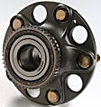SET-MO512188-2 Rear, Driver and Passenger Side Wheel Hub, 5 Lugs, With Bearing, Problem Solver Series