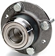 SET-MO512200-2 Rear, Driver and Passenger Side Wheel Hub, 4 Lugs, With Bearing, Problem Solver Series