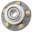 SET-MO512203-2 Rear, Driver and Passenger Side Wheel Hub, 5 Lugs, With Bearing, Sedan, FWD, Problem Solver Series