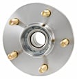 SET-MO512203-2 Rear, Driver and Passenger Side Wheel Hub, 5 Lugs, With Bearing, Sedan, FWD, Problem Solver Series