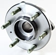 SET-MO512243-2 Rear, Driver and Passenger Side Wheel Hub, 6 Lugs, With Bearing, Problem Solver Series