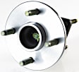 SET-MO512248-2 Rear, Driver and Passenger Side Wheel Hub, 4 Lugs, With Bearing, Problem Solver Series