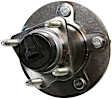 SET-MO512250-2 Rear, Driver and Passenger Side Wheel Hub, 5 Lugs, With Bearing, Problem Solver Series