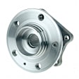 SET-MO512253-2 Rear, Driver and Passenger Side Wheel Hub, 5 Lugs, With Bearing, Problem Solver Series