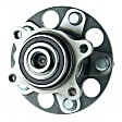 SET-MO512257-2 Rear, Driver and Passenger Side Wheel Hub, 5 Lugs, With Bearing, 1.8L, 4Cyl, Problem Solver Series