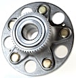 SET-MO512259-2 Rear, Driver and Passenger Side Wheel Hub, 5 Lugs, With Bearing, Problem Solver Series