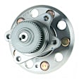 SET-MO512265-2 Rear, Driver and Passenger Side Wheel Hub, 5 Lugs, With Bearing, Sedan, FWD, Problem Solver Series