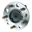SET-MO512265-2 Rear, Driver and Passenger Side Wheel Hub, 5 Lugs, With Bearing, Sedan, FWD, Problem Solver Series