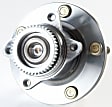 SET-MO512274-2 Rear, Driver and Passenger Side Wheel Hub, 5 Lugs, With Bearing, Problem Solver Series