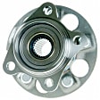 SET-MO512284-2 Rear, Driver and Passenger Side Wheel Hub, 5 Lugs, With Bearing, AWD, Problem Solver Series