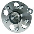 SET-MO512284-2 Rear, Driver and Passenger Side Wheel Hub, 5 Lugs, With Bearing, AWD, Problem Solver Series