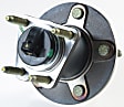 SET-MO512285-2 Rear, Driver and Passenger Side Wheel Hub, 5 Lugs, With Bearing, FWD, Problem Solver Series