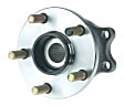 SET-MO512293-2 Rear, Driver and Passenger Side Wheel Hub, 5 Lugs, With Bearing, Problem Solver Series