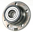 SET-MO512319-2 Rear, Driver and Passenger Side Wheel Hub, 5 Lugs, With Bearing, Problem Solver Series