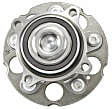 SET-MO512320-2 Rear, Driver and Passenger Side Wheel Hub, 5 Lugs, With Bearing, 3.5L, 6Cyl, Problem Solver Series
