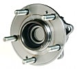SET-MO512326-2 Rear, Driver and Passenger Side Wheel Hub, 5 Lugs, With Bearing, Problem Solver Series