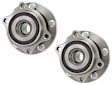 SET-MO512328-2 Rear, Driver and Passenger Side Wheel Hub, 5 Lugs, Sensor Not Included