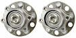 SET-MO512331-2 Rear, Driver and Passenger Side Wheel Hub, 5 Lugs, With Bearing, Problem Solver Series