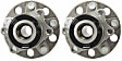 2010 Jeep Patriot - Rear, Driver and Passenger Side Wheel Hub, 4WD, Sport Utility, 5 Lugs, With Bearing, Problem Solver Series