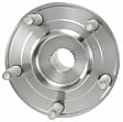 SET-MO512335-2 Rear, Driver and Passenger Side Wheel Hub, 5 Lugs, With Bearing, AWD, 3.5L, 6Cyl, Problem Solver Series