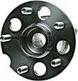 SET-MO512338-2 Rear, Driver and Passenger Side Wheel Hub, 5 Lugs, With Bearing, AWD, Problem Solver Series