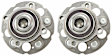 SET-MO512344-2 Rear, Driver and Passenger Side Wheel Hub, 5 Lugs, With Bearing, FWD, Problem Solver Series