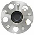 SET-MO512344-2 Rear, Driver and Passenger Side Wheel Hub, 5 Lugs, With Bearing, FWD, Problem Solver Series