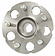 SET-MO512345-2 Rear, Driver and Passenger Side Wheel Hub, 5 Lugs, With Bearing, Problem Solver Series